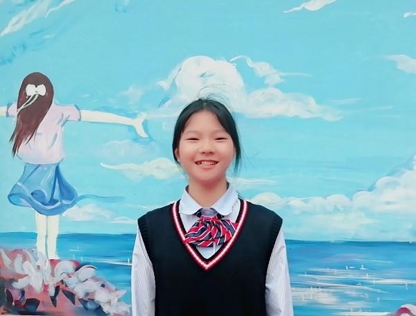 每周之星——八一班赵俊怡同学