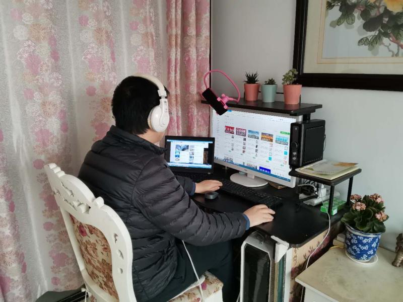 【教师风采】“主播们”背后的坚实后盾——走近刘勃老师