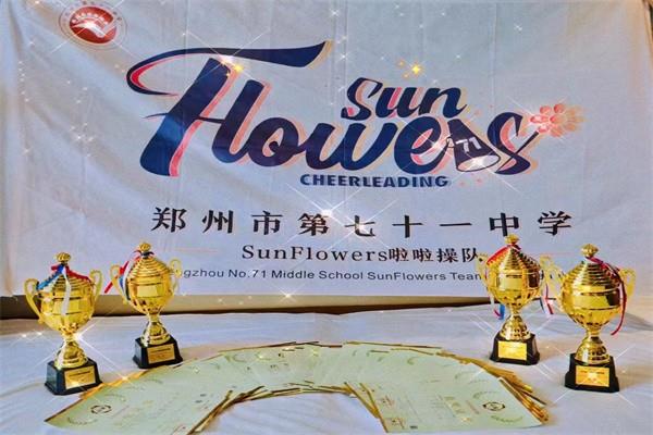 【71时讯】2023年全国啦啦操冠军赛郑州市第七十一中学赢得四冠！