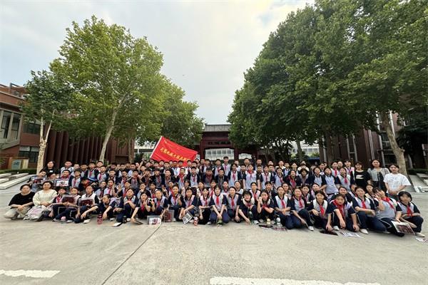 【71时讯】启航新篇章 共赴成长之约 ——郑州九中教育集团七十一校区七年级师生走进郑州九中访学活动